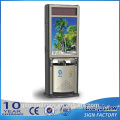 rubbish can solar double side advertising poster digital signage box